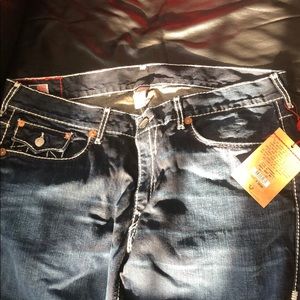NWT-True Religion Men’s Ricky Giant Big T-Size 40